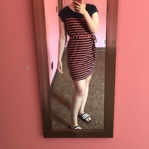 Striped Mini Dress